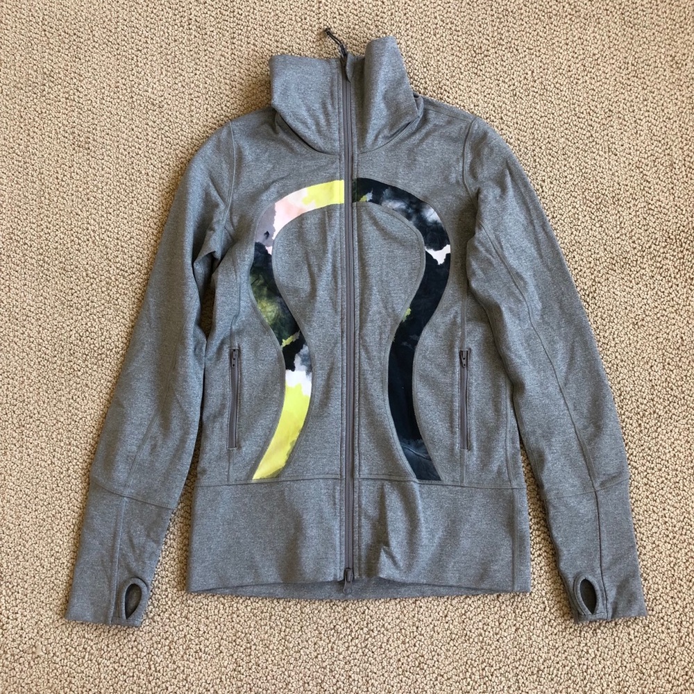 Lululemon amazing stride zip up jacket old school